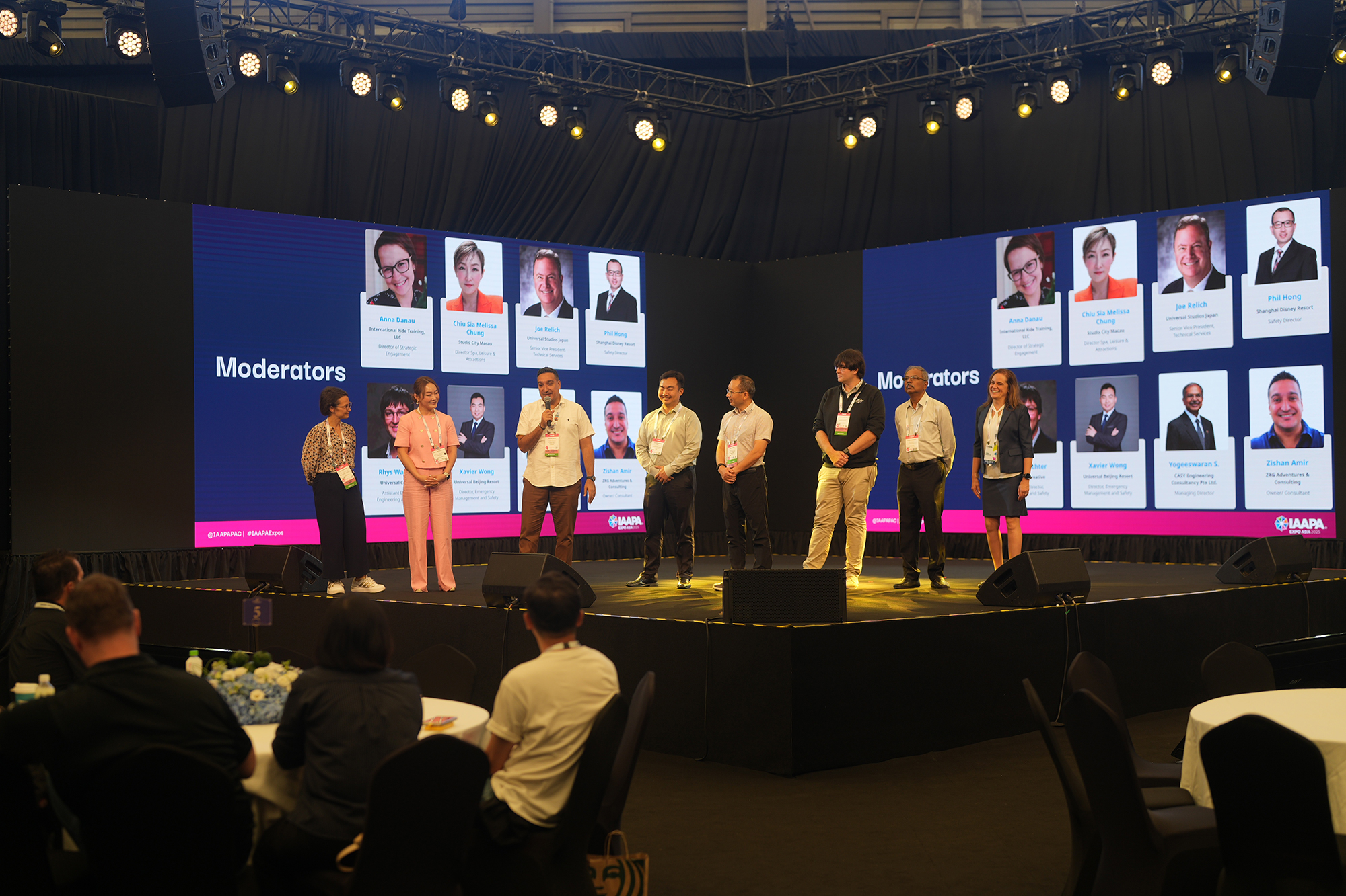 Education session panel at IAAPA Expo Asia 2025