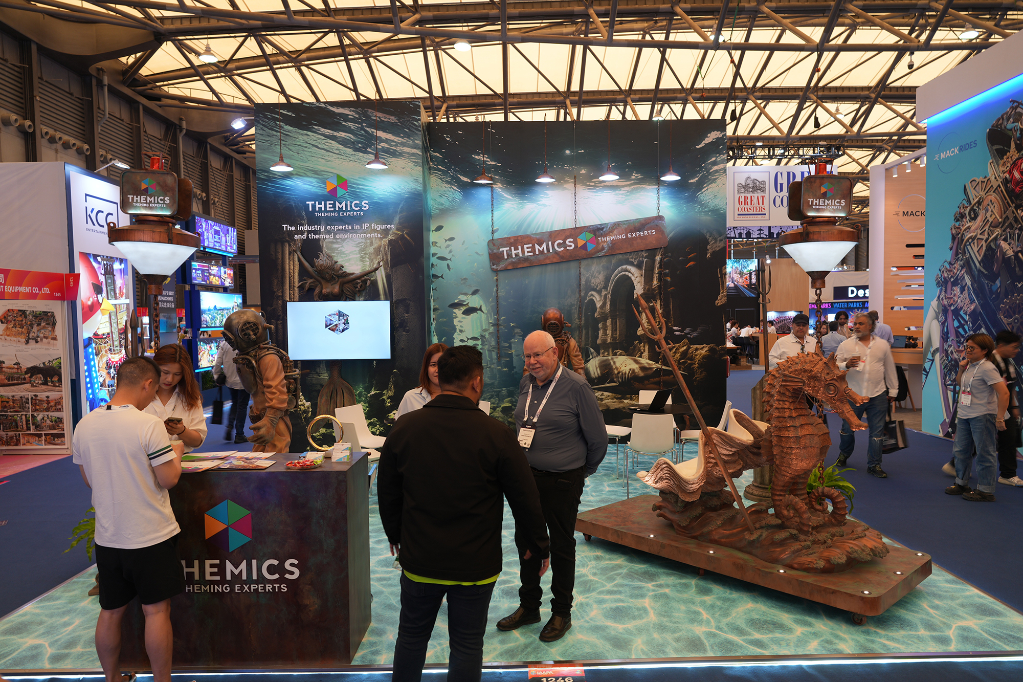 Themics booth at IAAPA Expo Asia 2025
