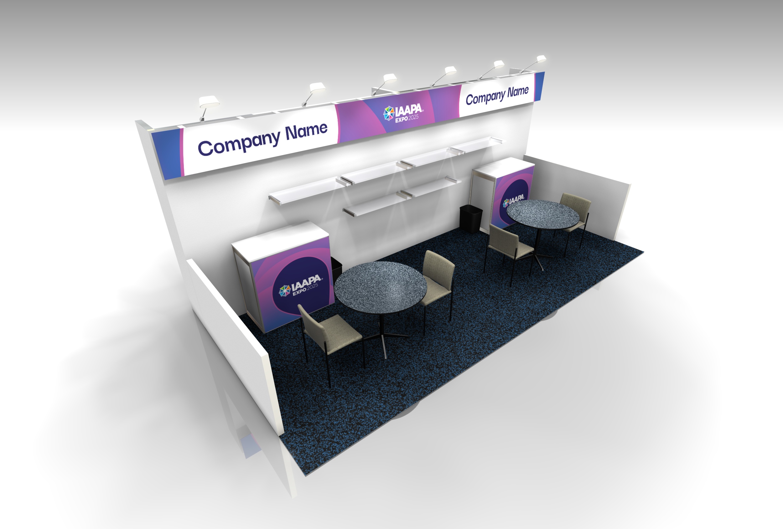 2025-Turnkey-Booth-10x20-Shelves