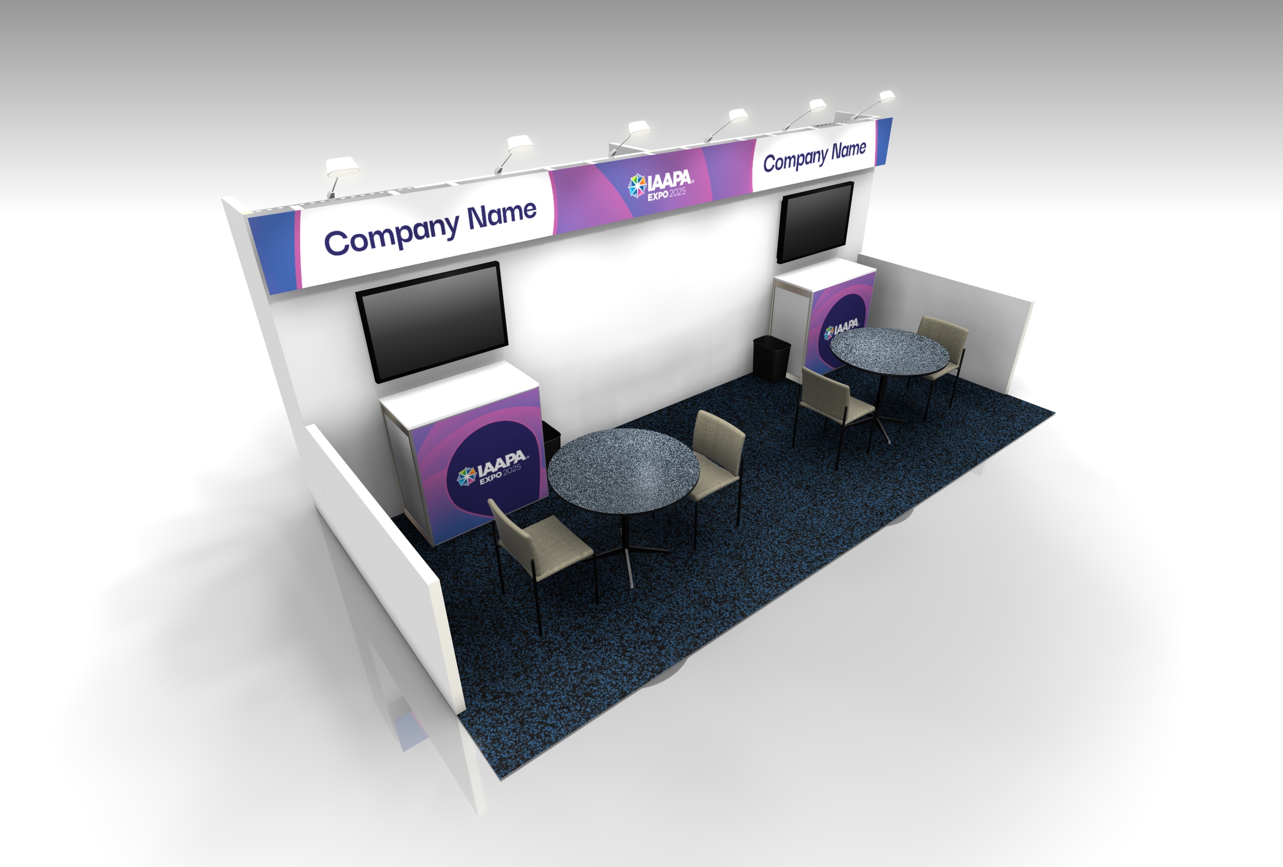 2025-Turnkey-Booth-10x20-Monitors