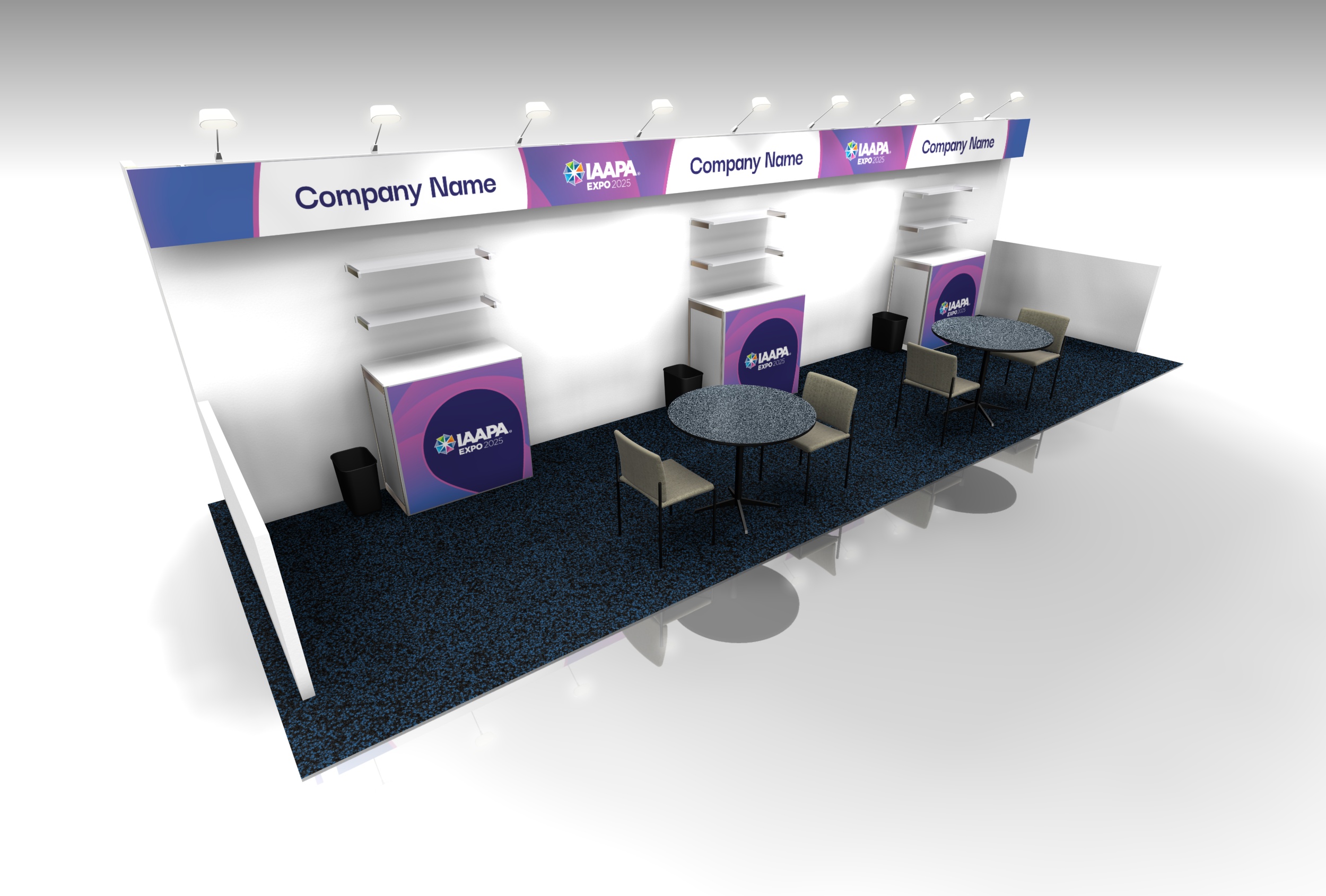 2025-Turnkey-Booth-10x30-Shelves