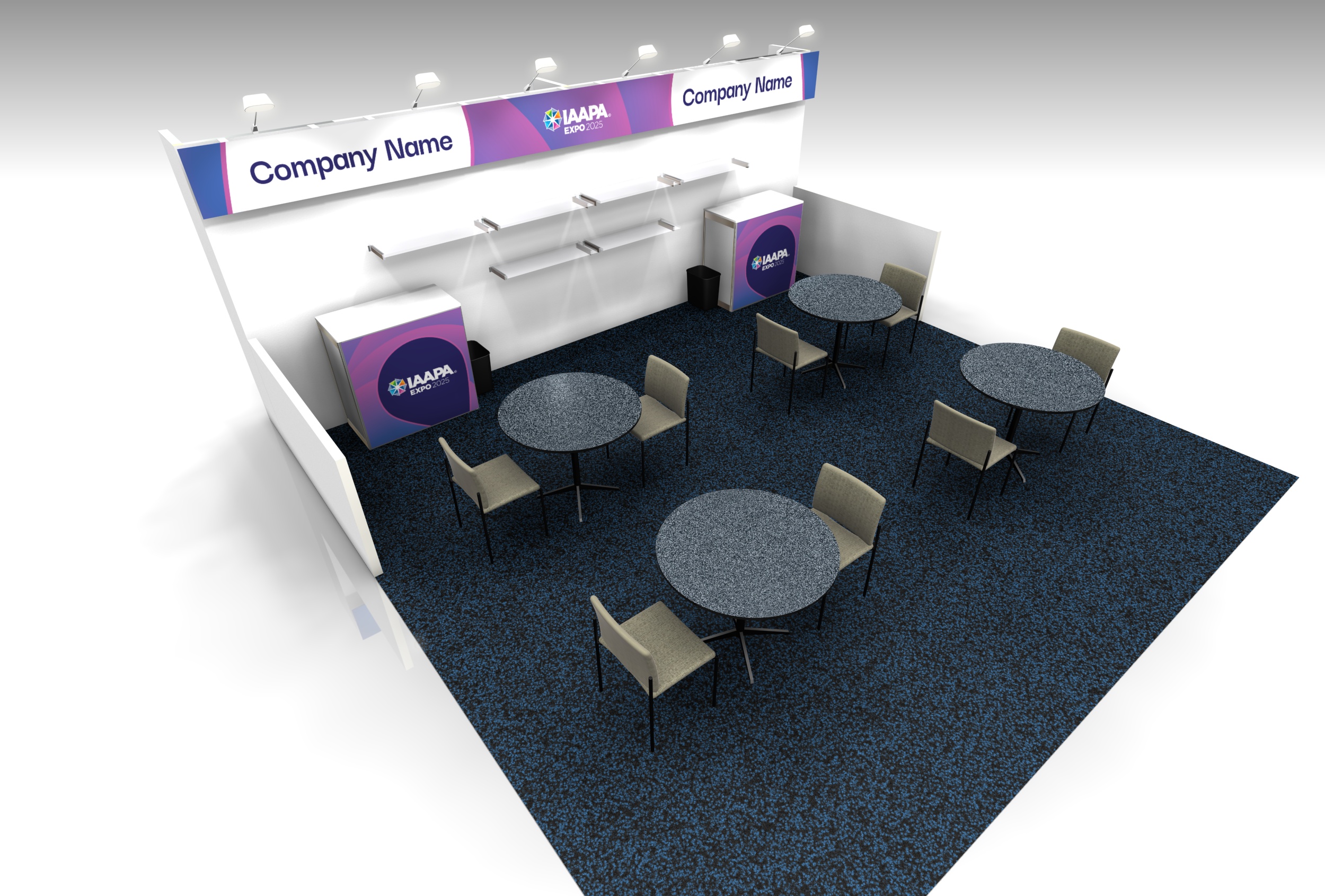 2025-Turnkey-Booth-20x20-Shelves