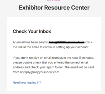 Exhibitor Resource Center Instructions 2