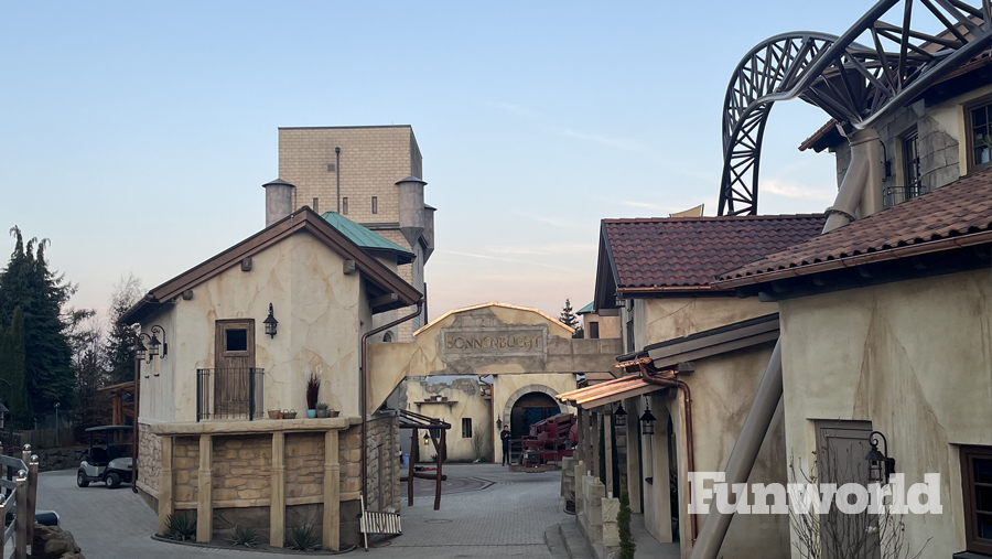 fantasialand theme park new land and buildings