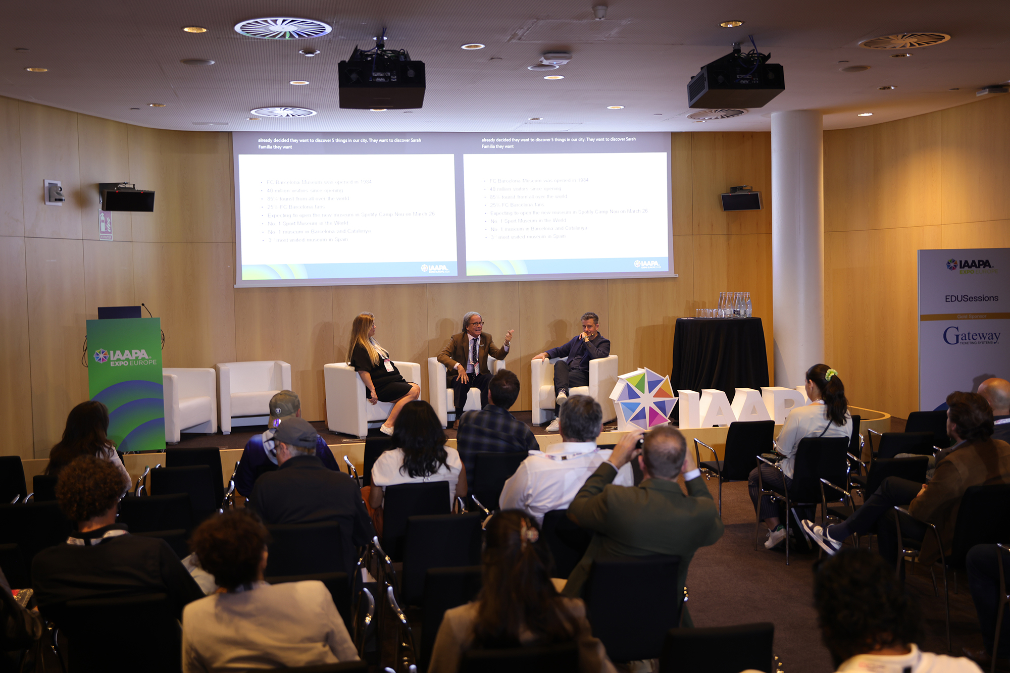 IAAPA Expo Europe 2025 Edusession Sports Entertainment IBE Panel