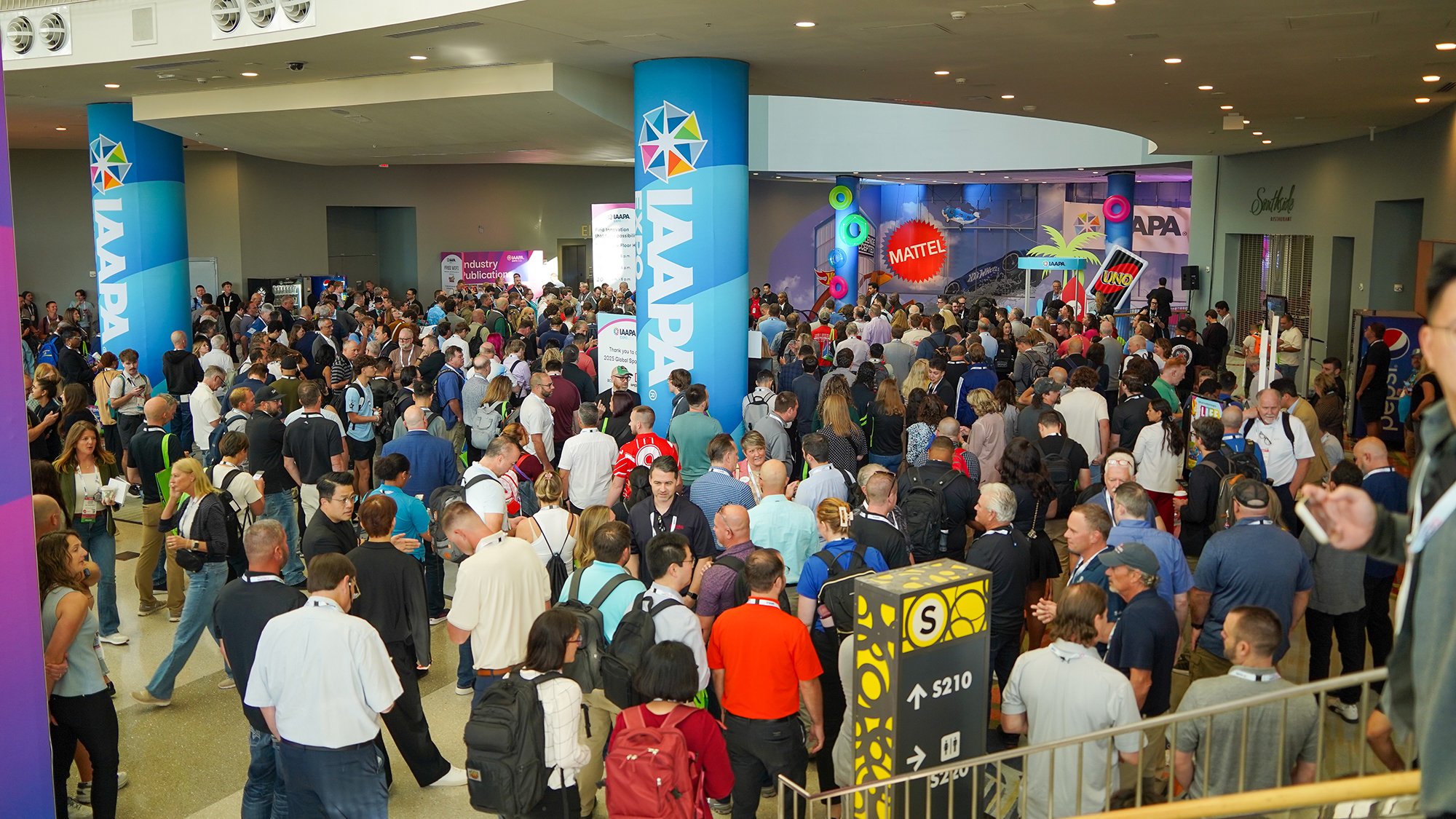 IAAPA Expo 2025 attendees in hall