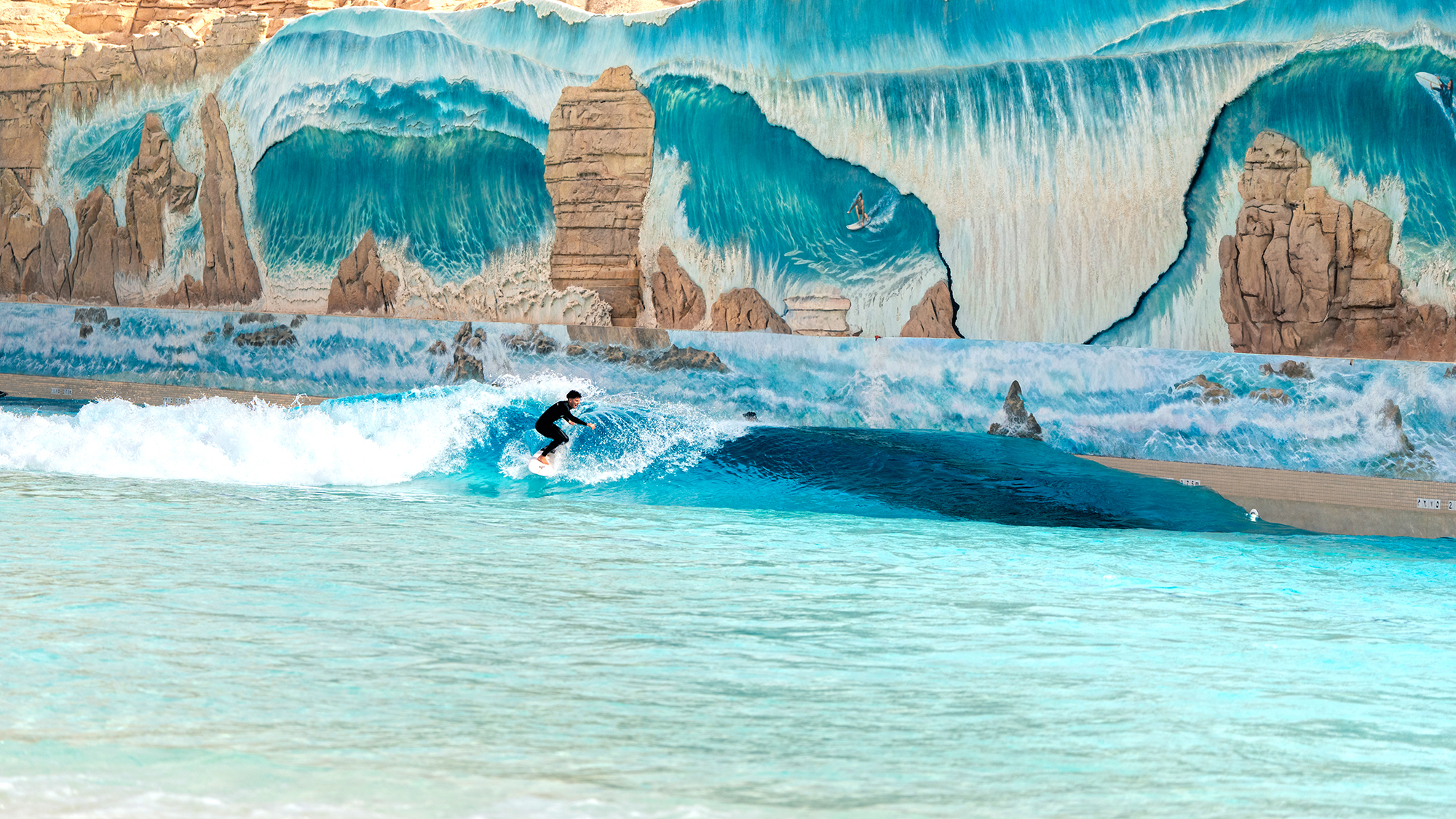Endless Surf Aquarabia Qiddiya City Riyadh Saudi Arabia