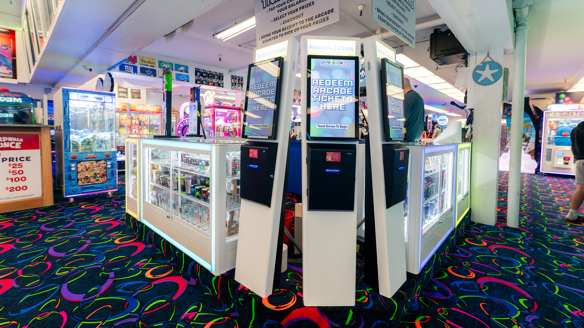 Jenkinson Redemption Kiosk
