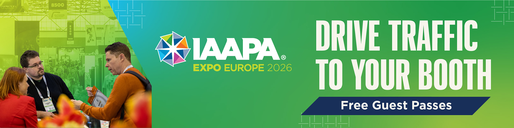 IAAPA Expo Europe 2026 Drive Traffic To Your Booth