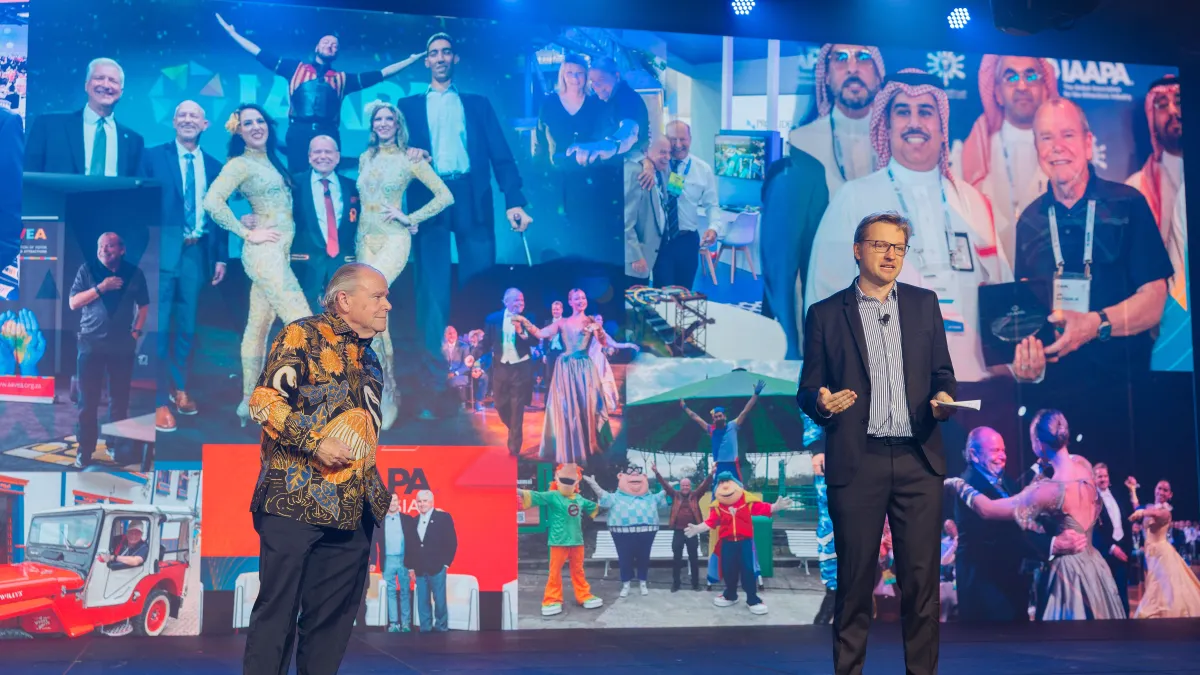 Jim Pattinson & Jakob Wahl on stage