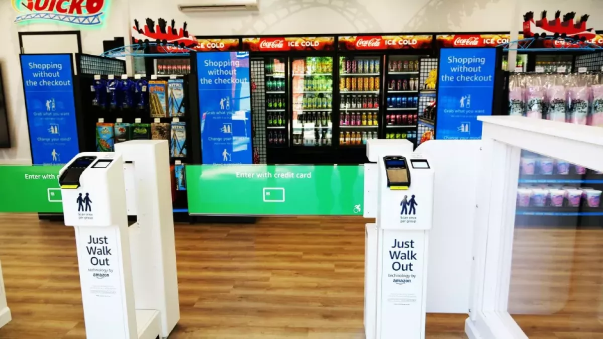 Scan at gate technology display