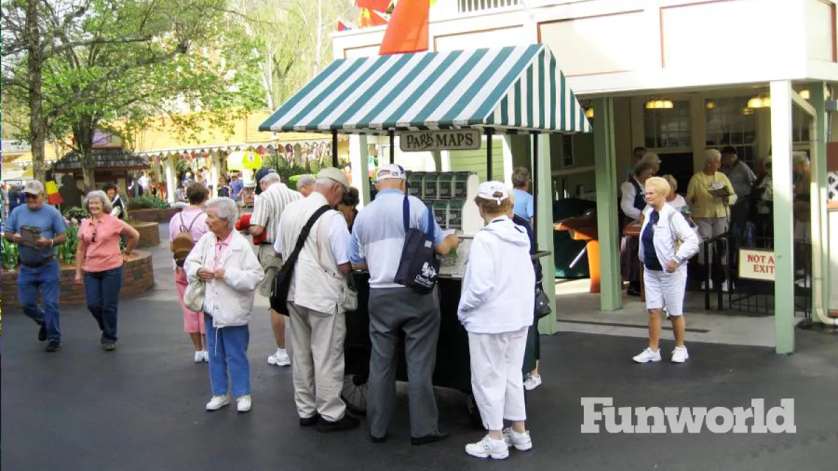 dollywood map cart