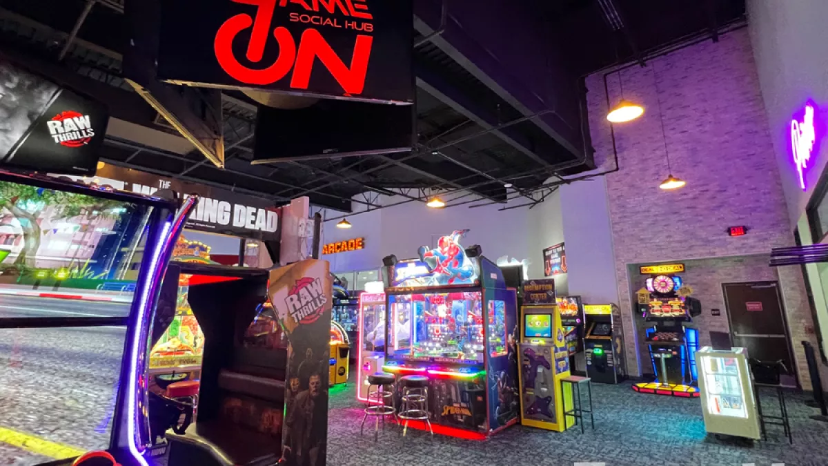 gameon socia lhub arcade games
