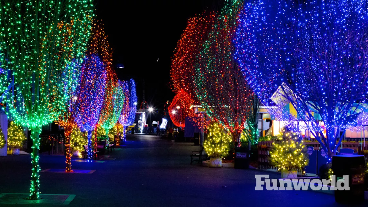 hersheypark christmas lights