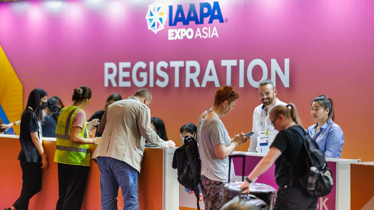 IAAPA Expo Asia Registration Desk