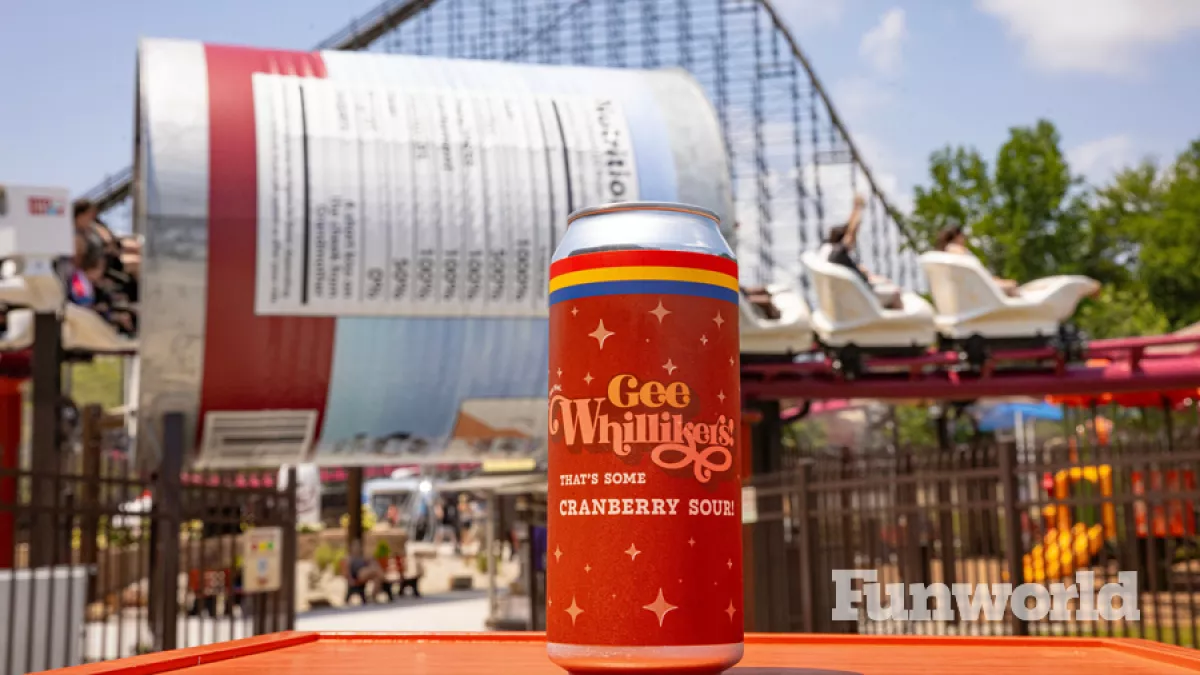 Holiday World sells the themed Cranberry Sour beer in its Thanksgiving area. Credit: Holiday World