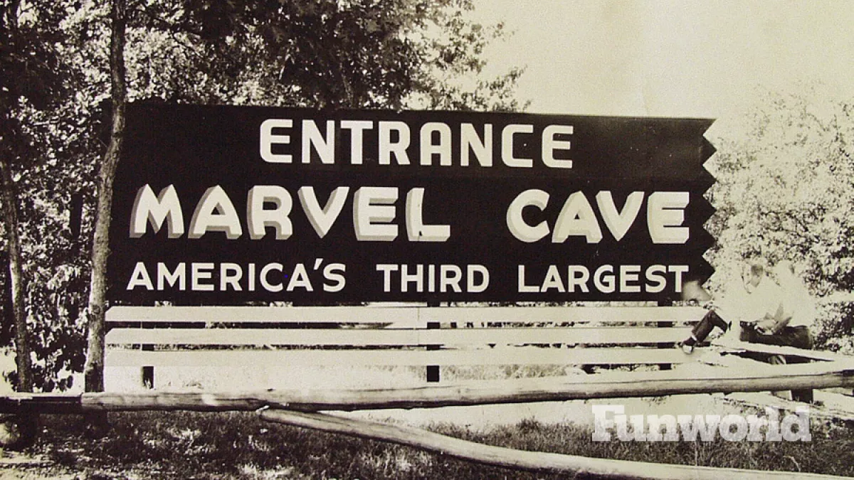 herschend's original marvel caves attraction at silver dollar city