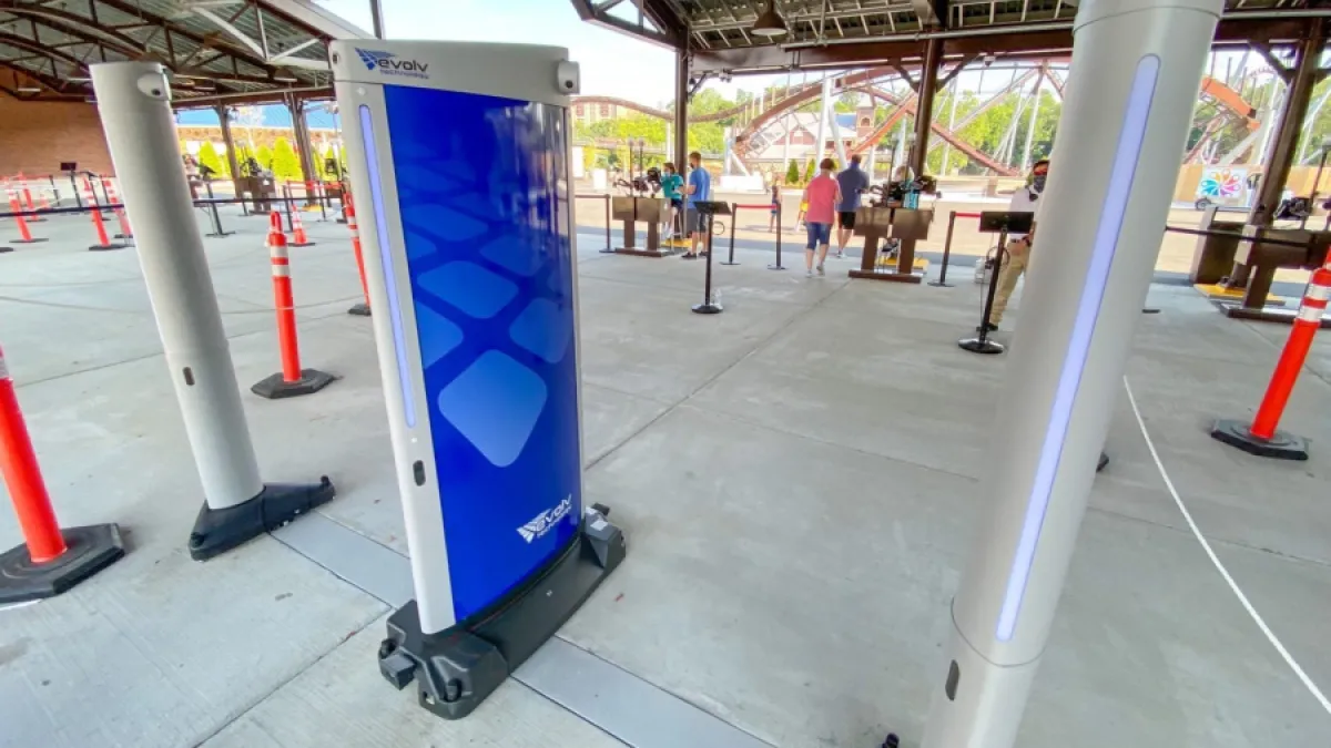 Hershey Park Security Stations