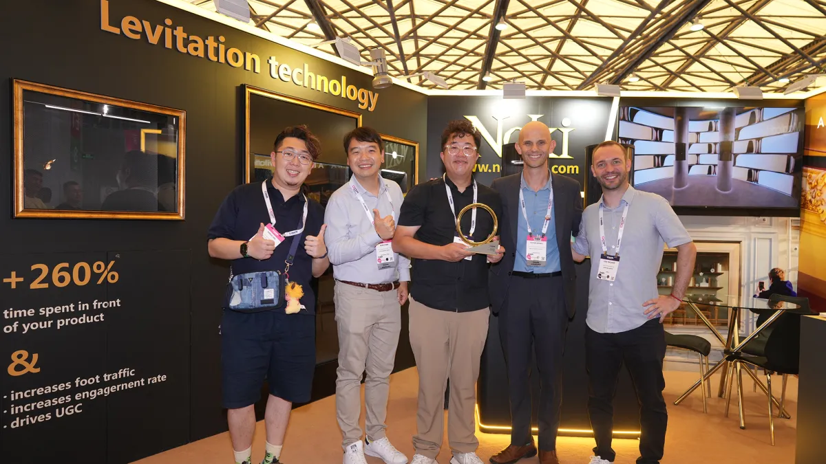 Noki IAAPA Expo Asia 2025 Brass Ring Exhibitor Award