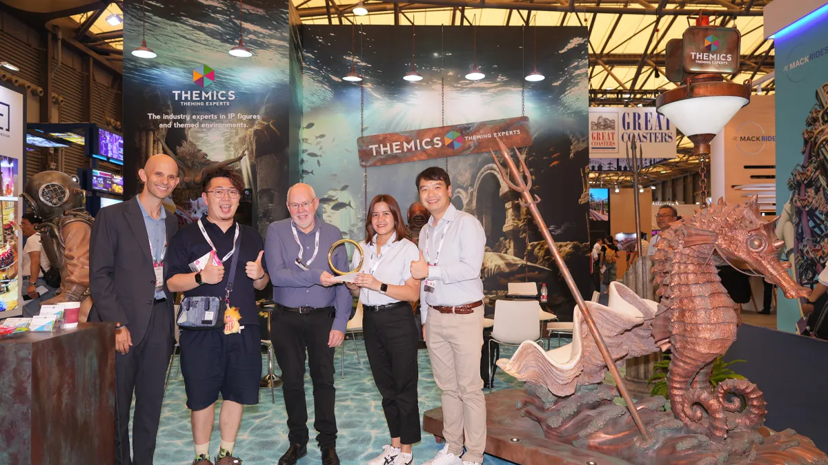 Themics Philippines IAAPA Expo Asia 2025 Brass Ring Exhibitor Award