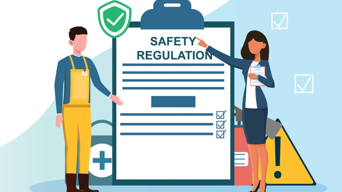 Workplace Safety Info Graphic