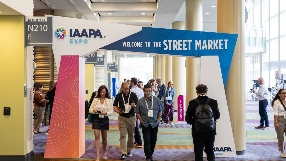 IAAPA Expo 2024 Street Market Signage