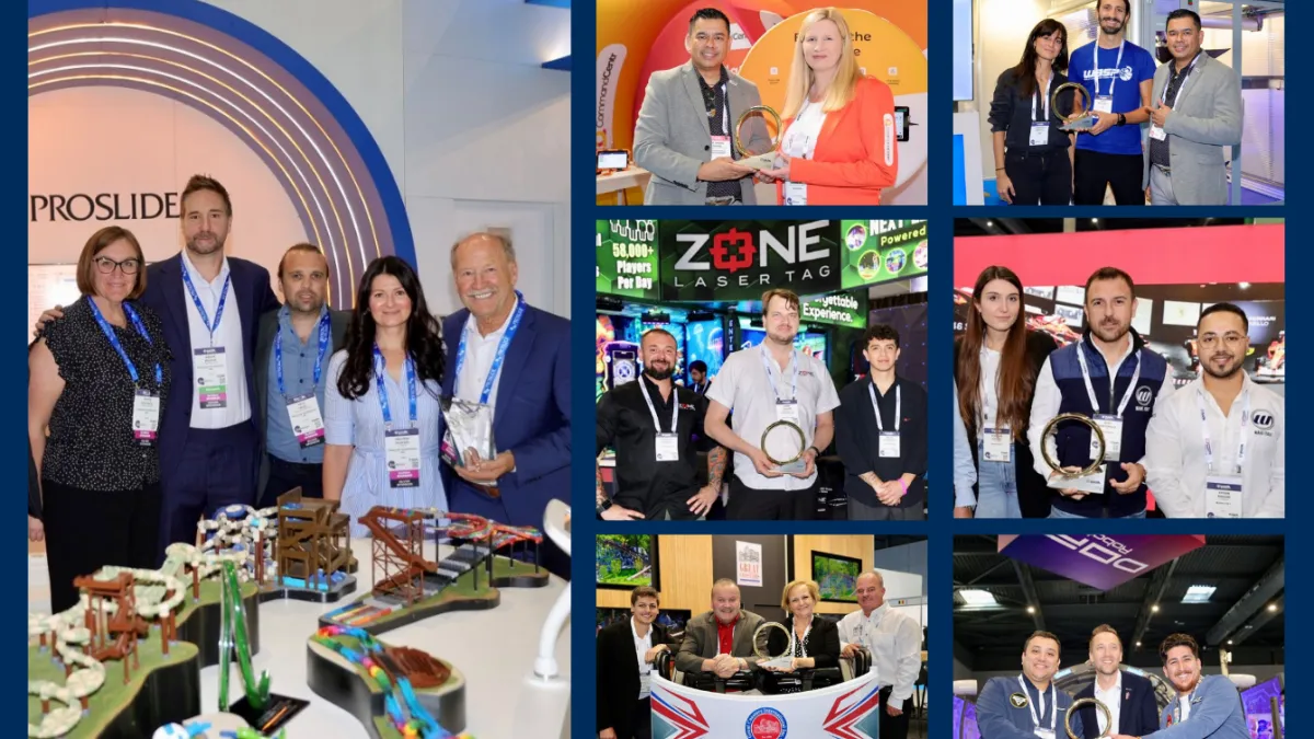 IAAPA Expo Europe 2025 Best Exhibit Award Winners