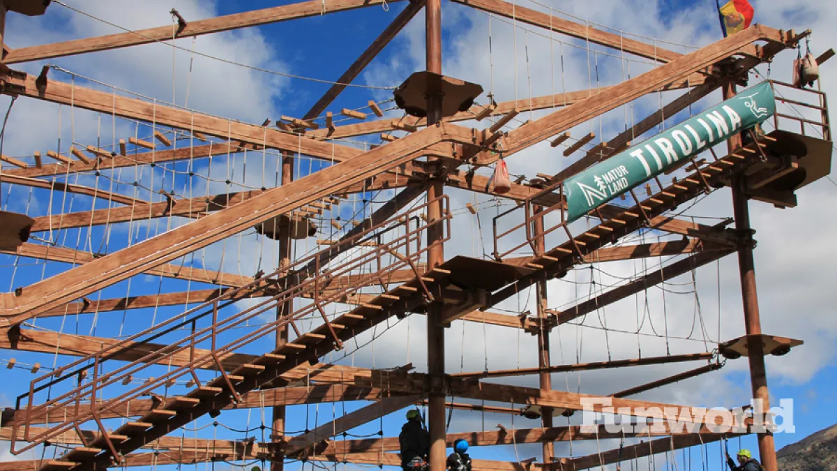 Naturland airtrekk ropes course