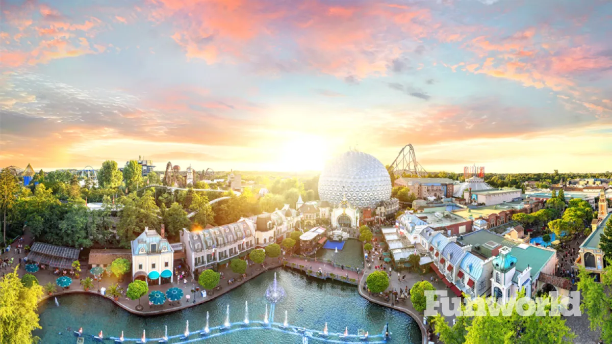 europa-park panorama ariel view