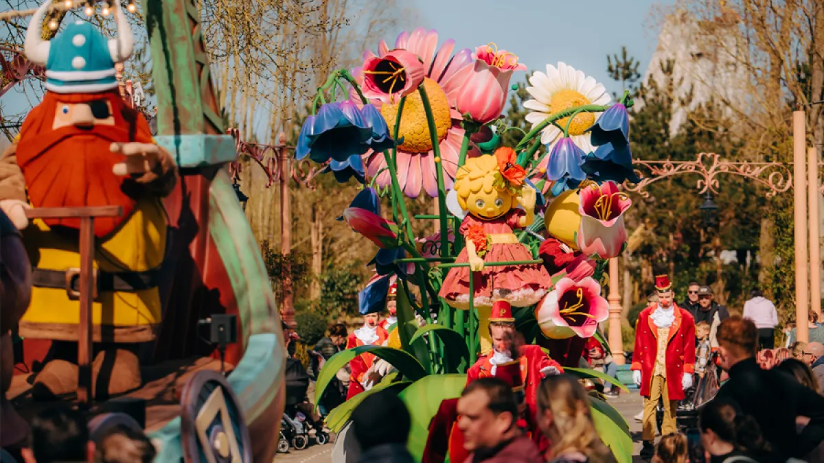 plopsaland belgium celebration parade