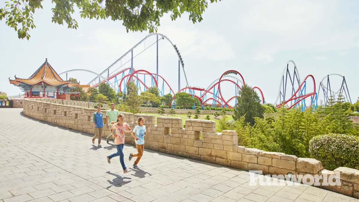 port aventuraworld china area roller coasters