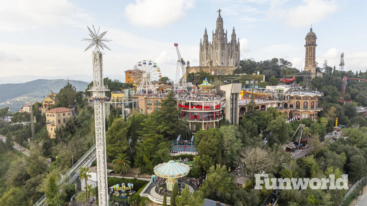 tibado amusement park rides and roller coasters