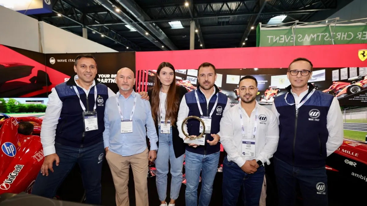 IAAPA Expo Europe 2025 Award Wave Italy Second 36 45sqm