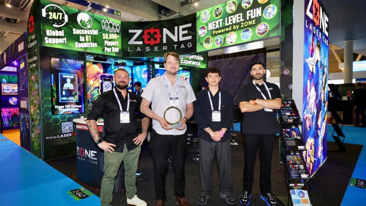IAAPA Expo Europe 2025 Award Zone Laser Tag First 36 45sqm