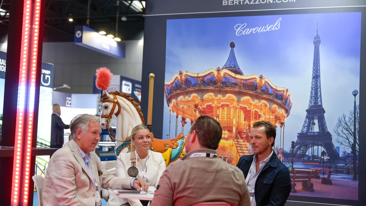 IAAPA Expo Europe 2025 Show Floor Exhibitor Booth