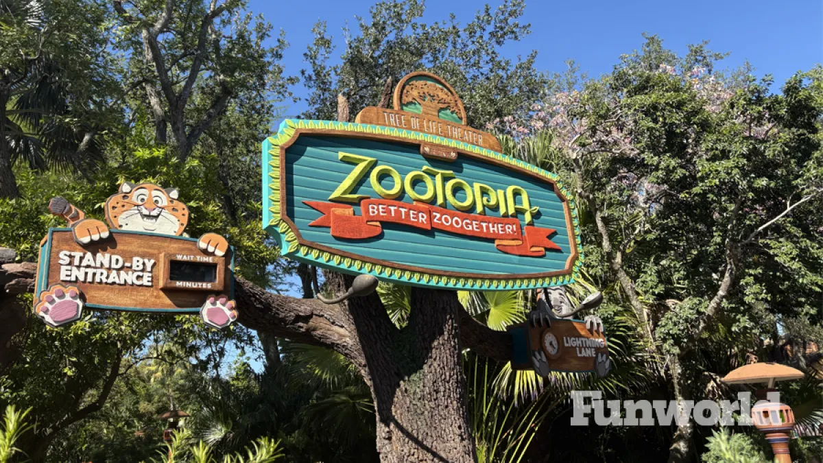 disney animal kingdom zootopia sign