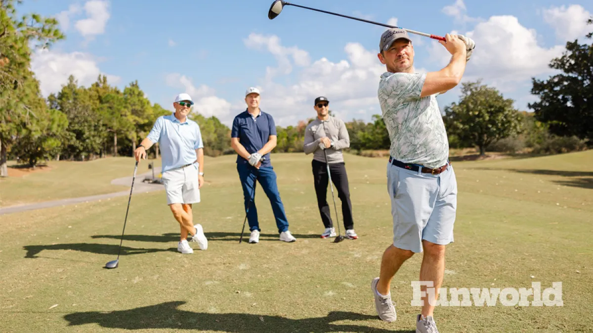 expo 2025 gktw golf tournament swing