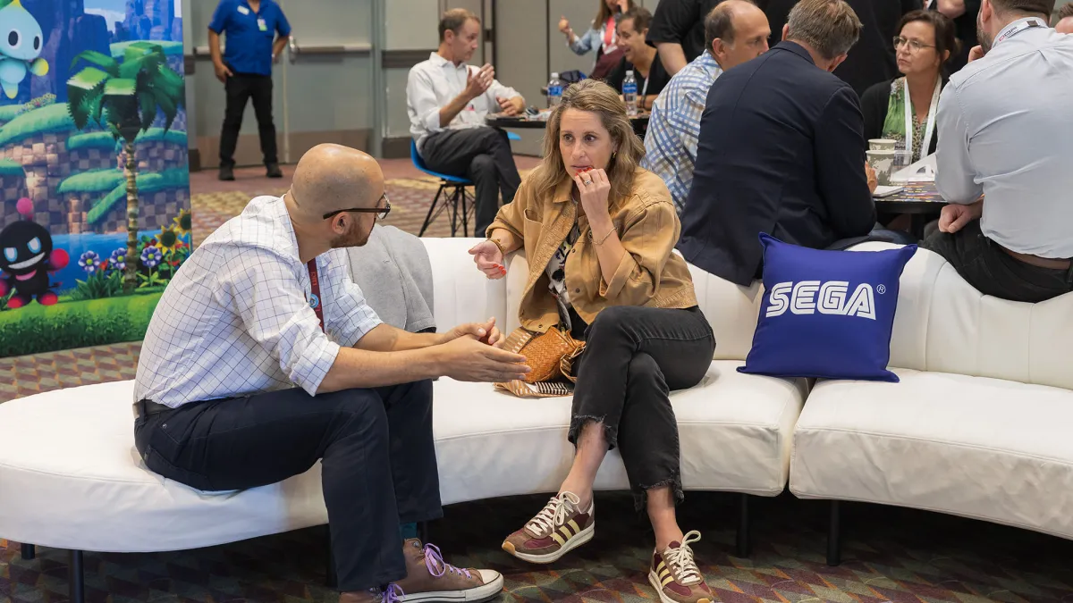 IAAPA Expo 2025 Attendees at SEGA Lounge