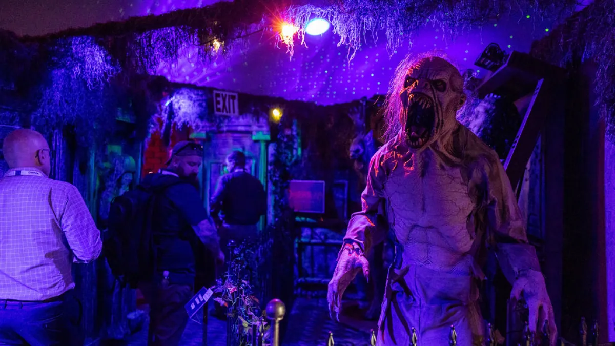 IAAPA Expo Haunting Grounds Displays