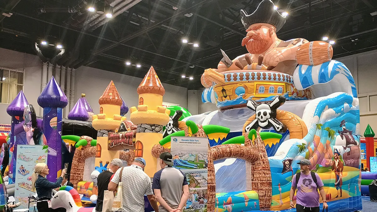 inflatables at expo