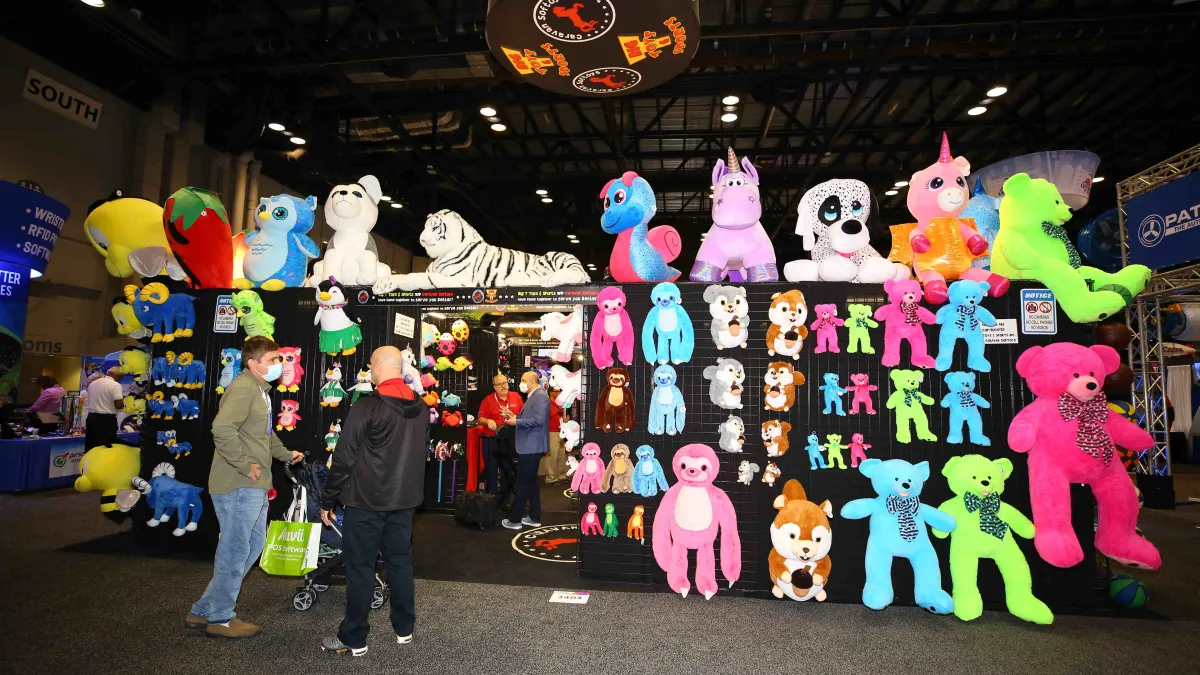 merchandise booth at expo