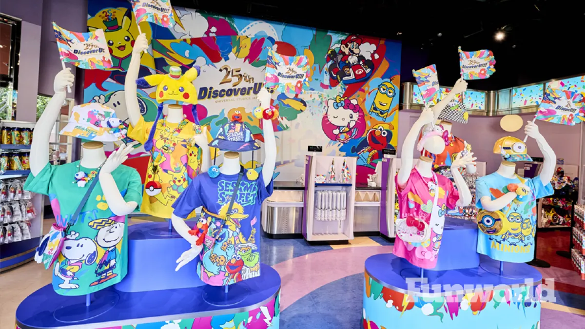 universal studios japan 25th anniversary merchandise store