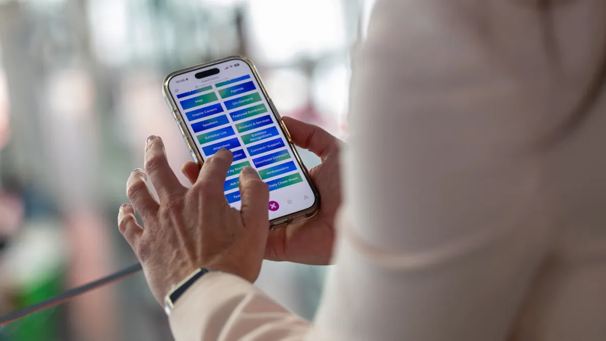 Navigating IAAPA Connect Plus App