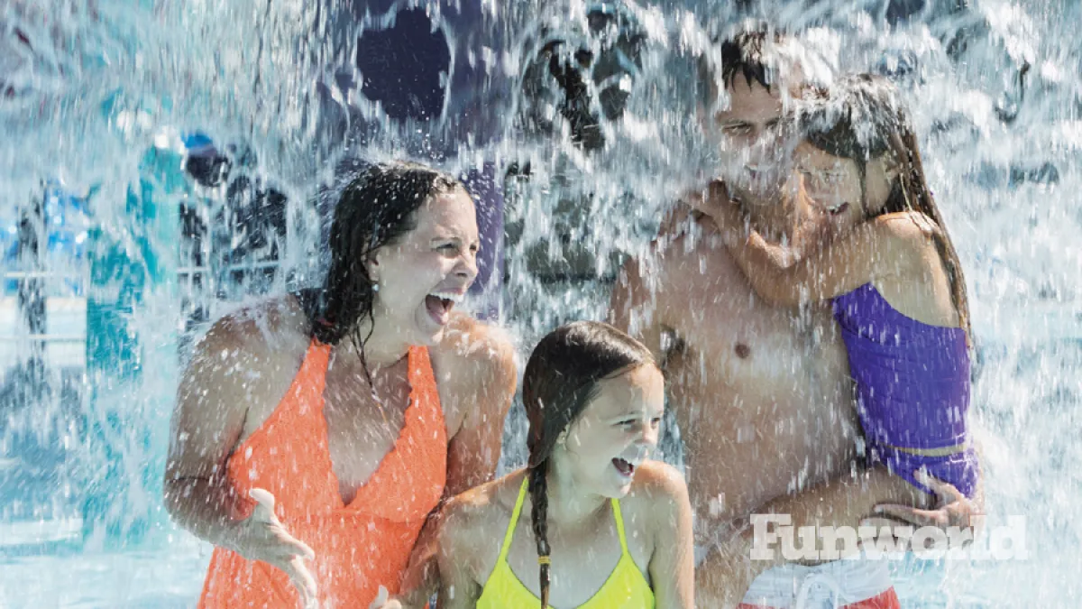 water park family