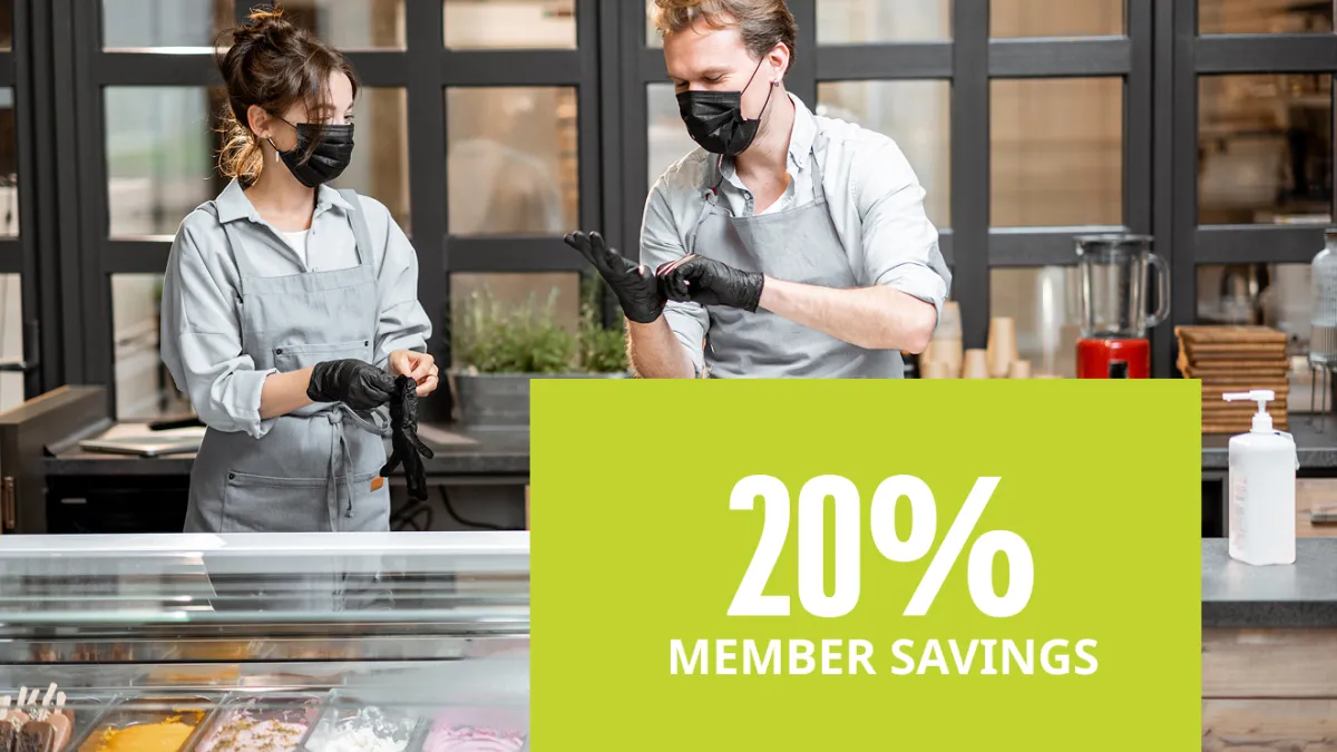 Member Savings Food and Beverage Certification