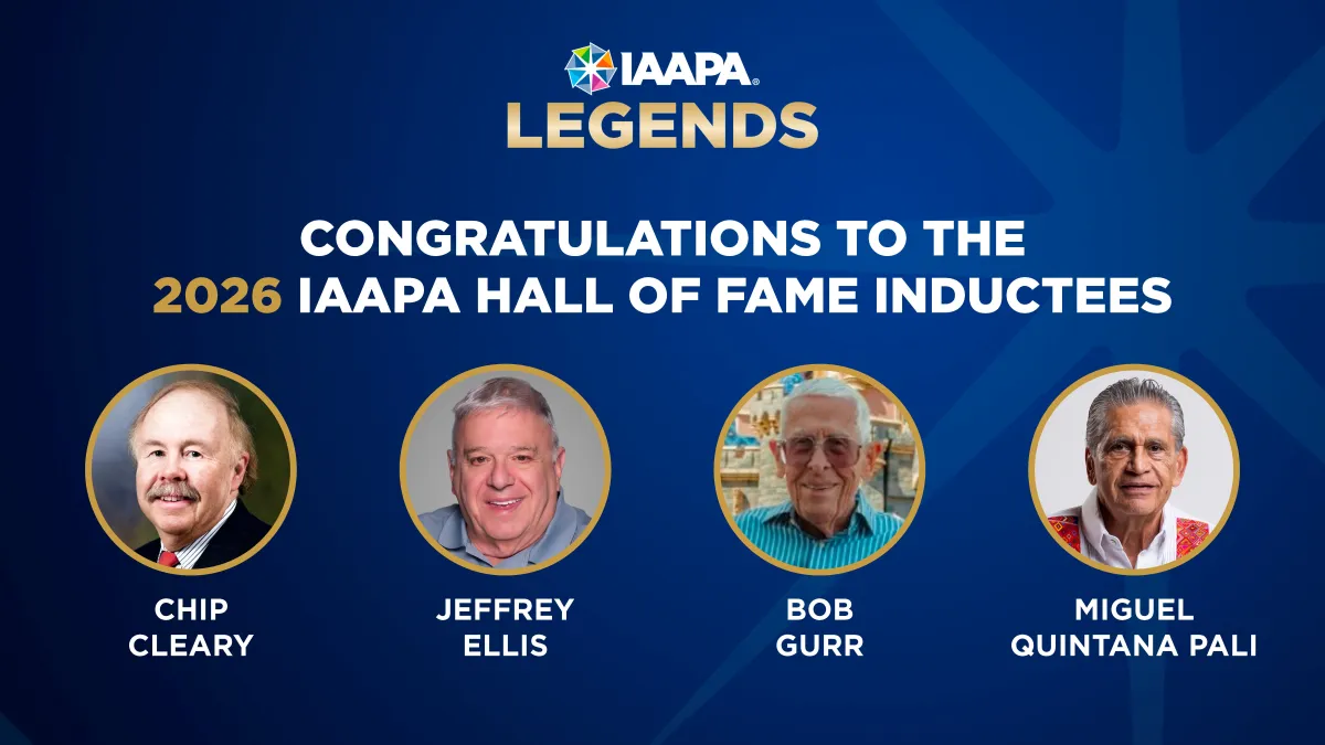 IAAPA 2026 Hall of Fame Inductees