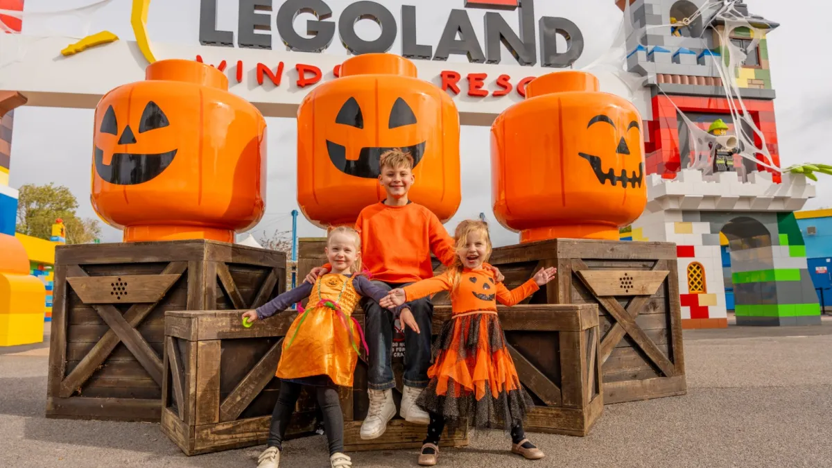 Lego characters and kids