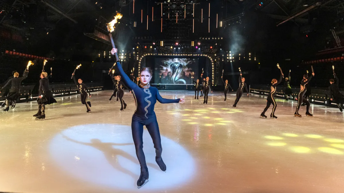 Blackpool Pleasure Beach Hot Ice Show