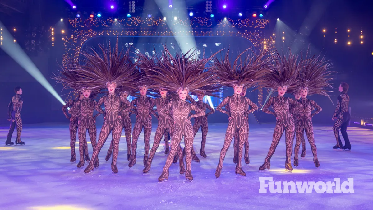 blackpool pleasure beach hot ice show