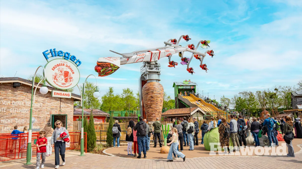 karls elstal flying döner amusement ride